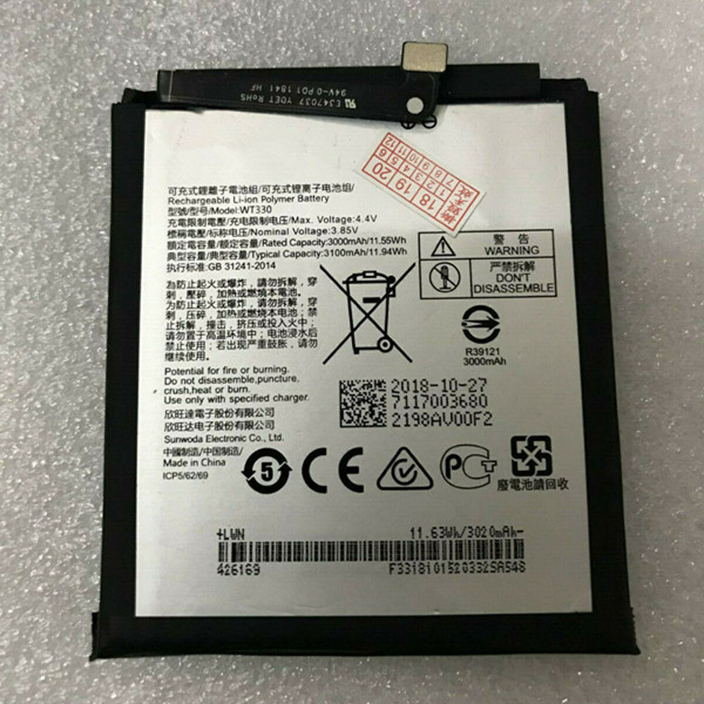 Batería para NOKIA BV4BW-Lumia-1520/nokia-wt330